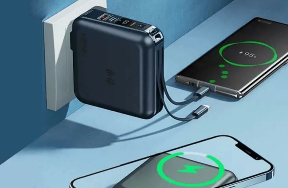 旅行行李打包行動充電器