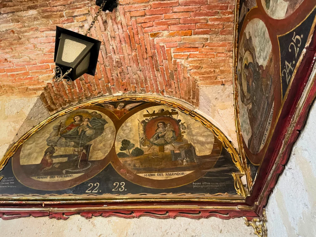 聖卡塔莉娜修道院牆上壁畫