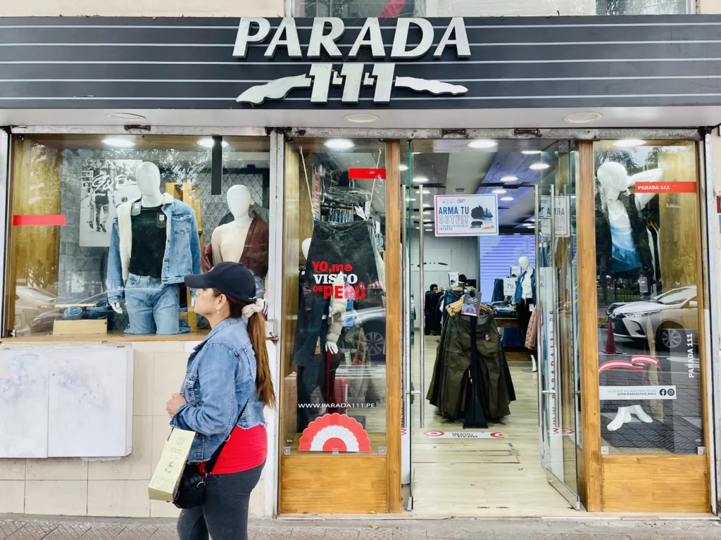 Miraflores女裝店Parada 111