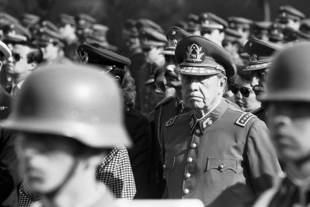 奧古斯托·皮諾契特（Augusto Pinochet）人像